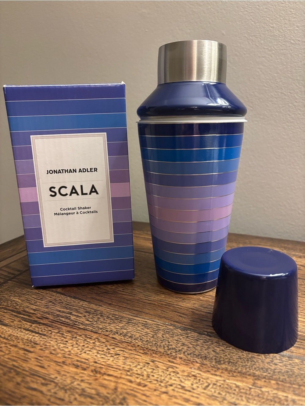 Jonathan Adler Scala Cocktail Shaker New